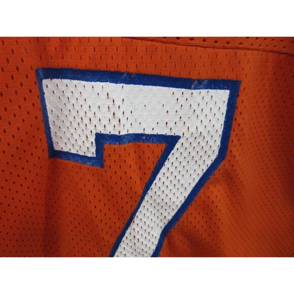 Vintage Sand-Knit Denver Broncos John Elway NFL Football Jersey Size Large - Picture 3 of 16